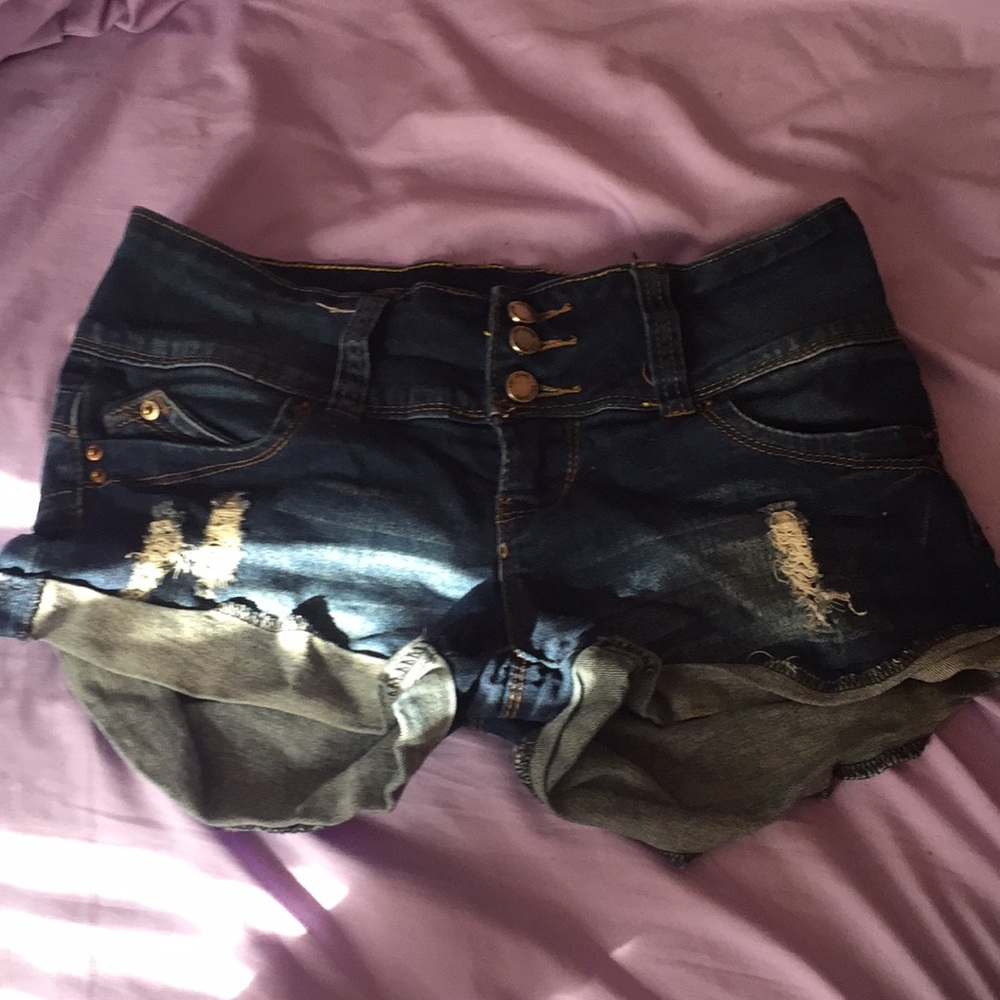 Jean shorts